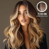 7/23 OB - Light Golden Brown to  Natural Golden Blonde