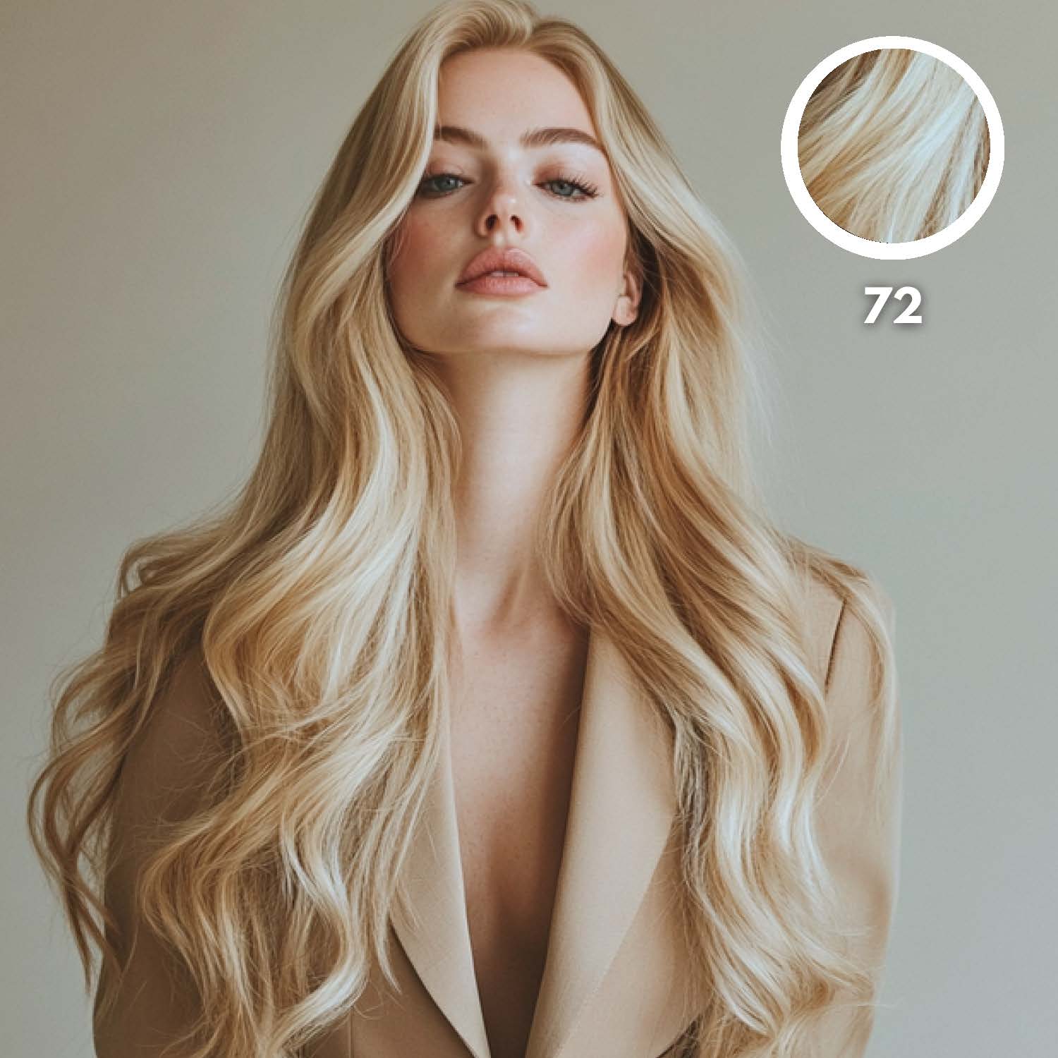 72 - Wheat Blonde (Silver)