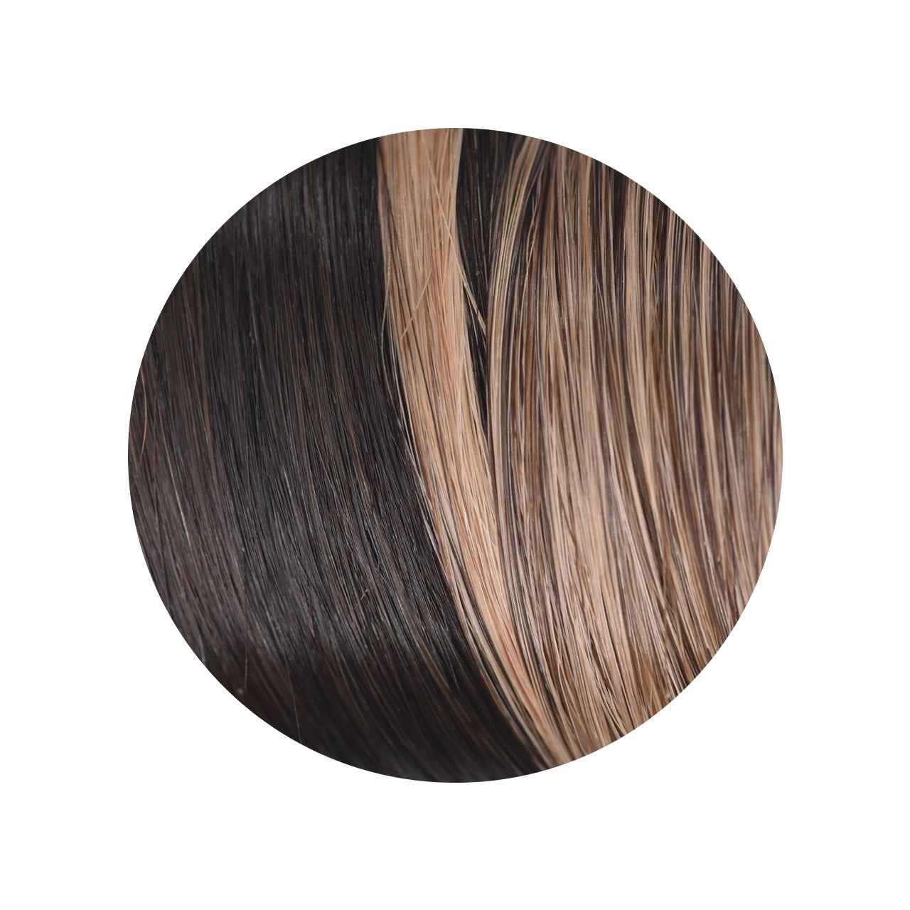 Ziploxx 3/20 - Natural Dark Brown to  Light Ash Blonde 20 inch 10 Piece Pack