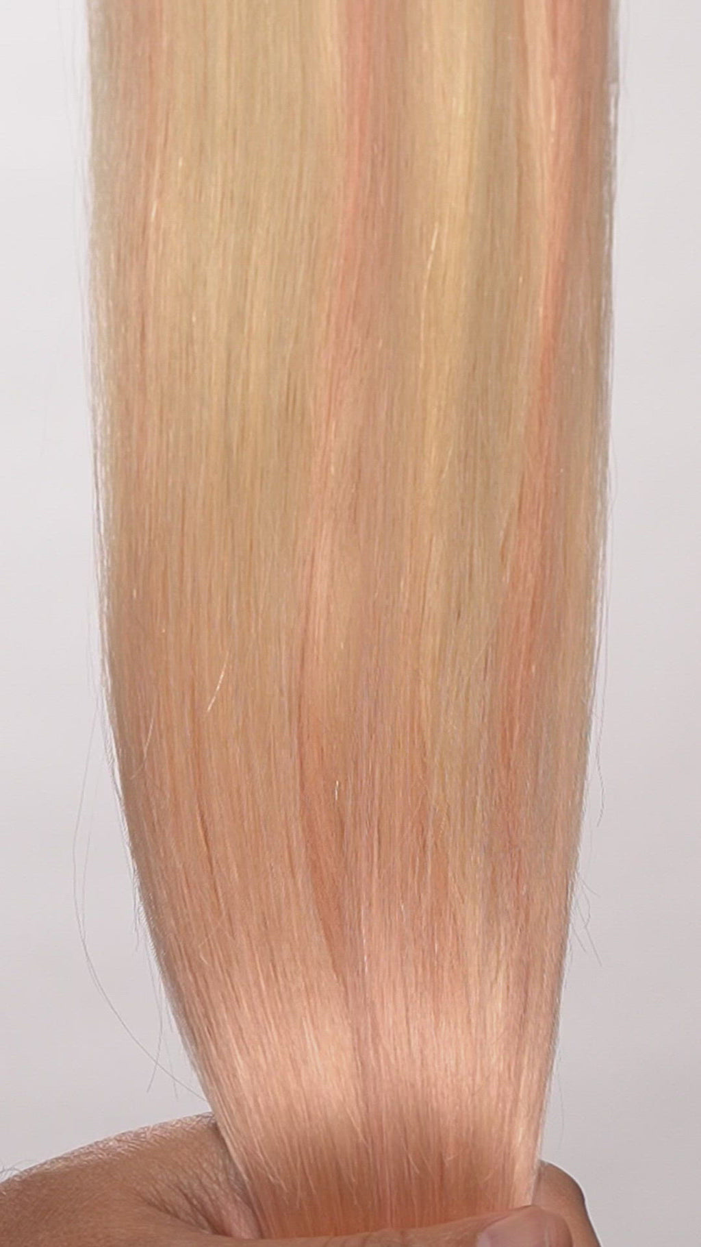 Blonde Cotton Candy Hair